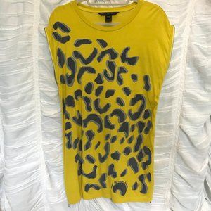 Marc Jacobs Yellow Leopard Top / Tunic